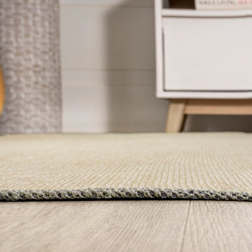 Cirkel Minimalist Geometric Dot Machine-washable Area Rug